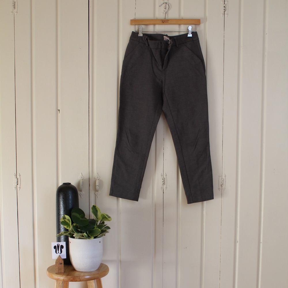Black Patterned Merona Chino Pants